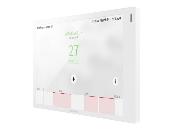Bild på Crestron Room Scheduling Touch Screen TSS-770-W-S