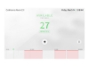 Bild på Crestron Room Scheduling Touch Screen TSS-770-W-S