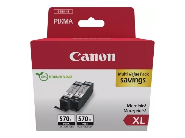 Bild på Canon PGI-570PGBK XL Twin Pack