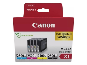 Bild på Canon PGI-2500XL BK/C/M/Y Multipack