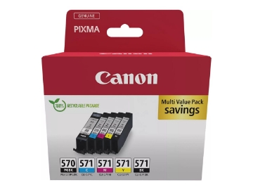 Bild på Canon PGI-570/CLI-571 PGBK/BK/C/M/Y Multi Pack