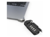 Bild på Compulocks Ledge Lock Adapter for MacBook Air 15" M2-M4 with Combination Cable Lock Silver