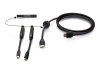Bild på C2G 10ft (3m) 4K HDMI Premium Cable and Dongle Adapter Ring with Color Coded Mini DisplayPort and USB-C