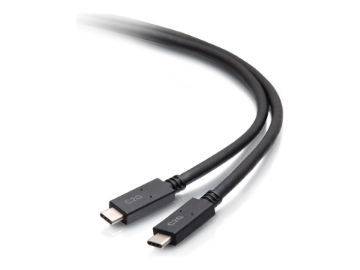 Bild på C2G 6ft (1.8m) USB-C Male to USB-C Male Cable (20V 5A)