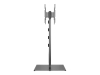 Bild på Multibrackets M Public Display Stand 180 HD Back to Back Black w. Floorbase