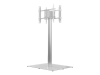 Bild på Multibrackets M Public Display Stand 180 HD Back to Back Silver w. Floorbase