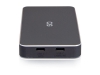 Bild på C2G USB-C 7-in-1 Dual Display MST Docking Station with HDMI, DisplayPort, Ethernet, USB, and Power Delivery up to 100W