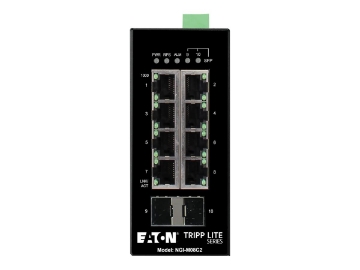Bild på Eaton Tripp Lite series 8-Port Managed Industrial Gigabit Ethernet Switch