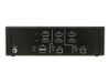 Bild på Tripp Lite Secure KVM Switch, 2-Port, Dual Head, DisplayPort to DisplayPort, 4K, NIAP PP4.0, Audio, TAA