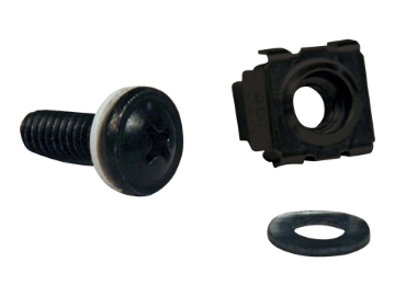 Bild på Eaton Tripp Lite Series Rack Enclosure Cabinet Square Hole Hardware Kit Screws, Washers