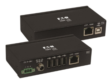 Bild på Eaton Tripp Lite Series USB over Cat6 Extender 4-Port Industrial, ESD Protection, PoC