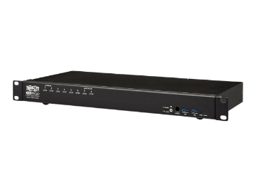 Bild på Eaton Tripp Lite series DisplayPort/USB KVM Switch 8-Port with Audio/Video and USB Peripheral Sharing, 4K 60 Hz, 1U Rack-Mount