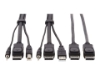 Bild på Eaton Tripp Lite Series Dual DisplayPort KVM Cable Kit 4K USB 3.5 mm Audio 3xM/3xM 6ft