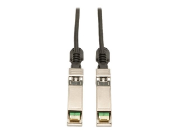 Bild på Eaton Tripp Lite Series SFP+ 10Gbase-CU Passive Twinax Copper Cable, SFP-H10GB-CU5M Compatible, Black, 5M (16.4 ft.)