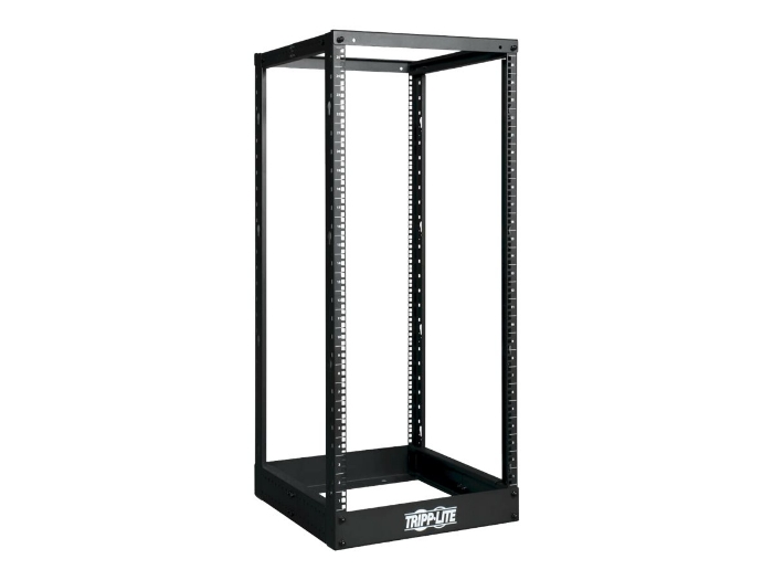 Bild på Eaton Tripp Lite Series 25U 4-Post Open Frame Rack Cabinet Square Holes 1000lb Capacity