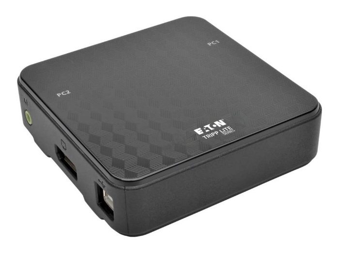 Bild på Eaton Tripp Lite series 2-Port DisplayPort 1.2 KVM Switch USB Sharing 4K x2K 3840 x 2160