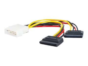 Bild på C2G Serial ATA (SATA) Dual Power Splitter Cable