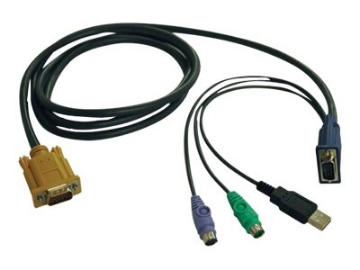 Bild på Eaton Tripp Lite Series 6ft USB / PS2 Cable Kit for KVM Switches B020-U08 / U16 & B022-U16 6'