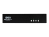 Bild på Tripp Lite Secure KVM Switch, 4-Port, Dual Head, DisplayPort to DisplayPort, 4K, NIAP PP4.0, Audio, TAA