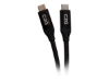 Bild på C2G 2.5ft (0.8m) USB-C Male to USB-C Male Cable (20V 5A)