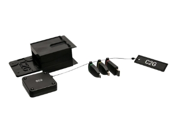 Bild på C2G Retractable HDMI Adapter Ring Mounting Box for Crestron Table Boxes