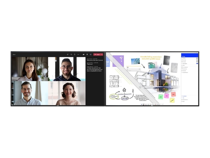 Bild på NEC 75" Dual Collaboration Room System