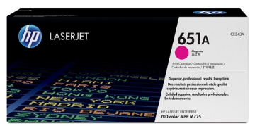 Bild på HP INC. TONER CARTRIDGE 651A MAGENTA CE343A