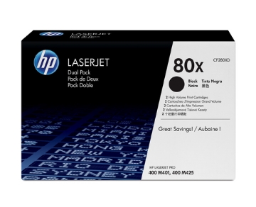 Bild på HP INC. TONER CARTRIDGE 80X BLACK CF280XD