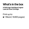 Bild på HP INC. TONER CARTRIDGE 80X BLACK CF280X