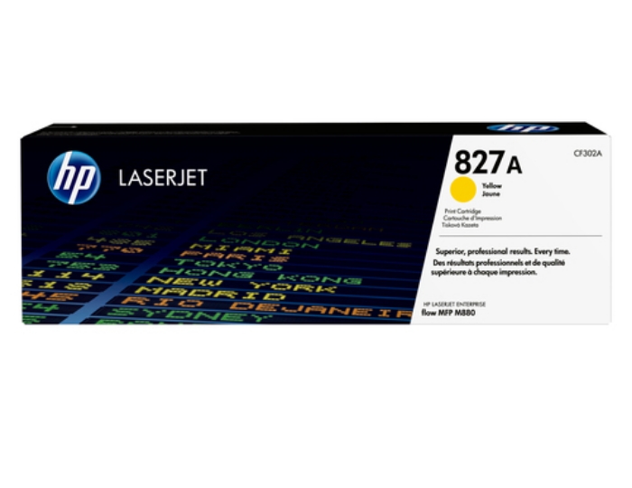 Bild på HP INC. TONER CARTRIDGE 827A YELLOW CF302A