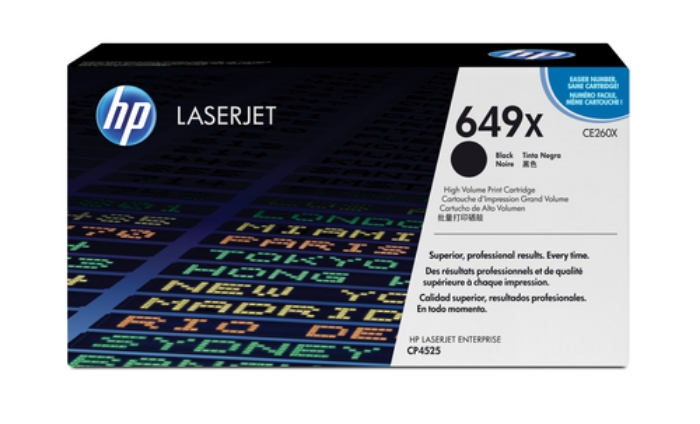 Bild på HP INC. TONER CARTRIDGE 649X BLACK CE260X