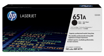 Bild på HP INC. TONER CARTRIDGE 651A BLACK CE340A