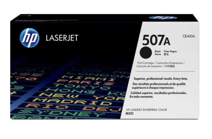 Bild på HP INC. TONER CARTRIDGE 507A BLACK CE400A