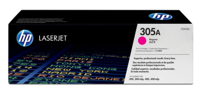 Bild på HP INC. TONER CARTRIDGE 305A MAGENTA CE413A