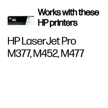 Bild på HP INC. TONER CARTRIDGE 410A YELLOW CF412A