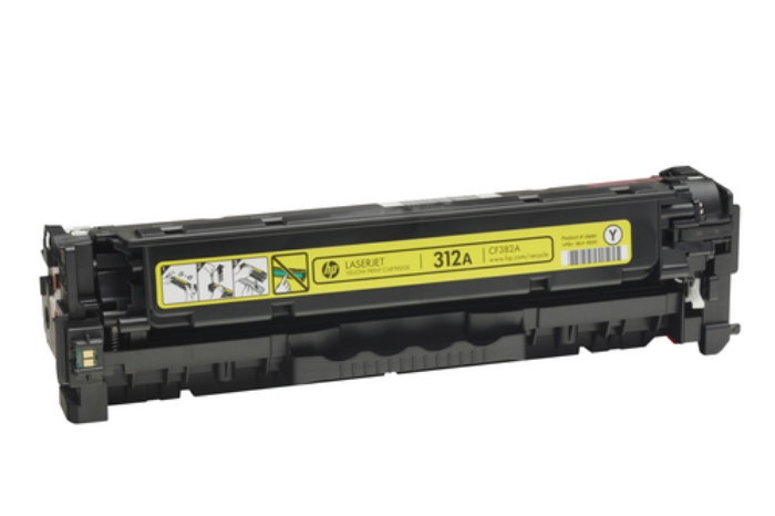 Bild på HP INC. TONER CARTRIDGE 312A YELLOW CF382A
