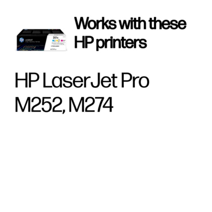 Bild på HP INC. TONER CARTRIDGE 201X C/Y/M CF253XM