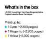Bild på HP INC. TONER CARTRIDGE 201X C/Y/M CF253XM