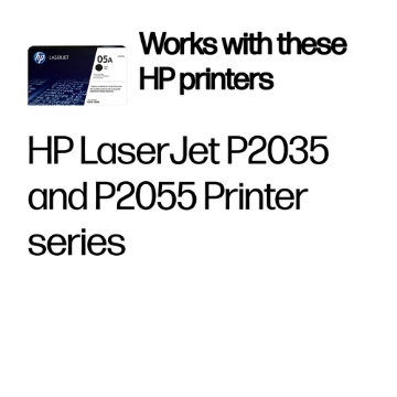 Bild på HP INC. TONER CARTRIDGE 05A BLACK CE505A