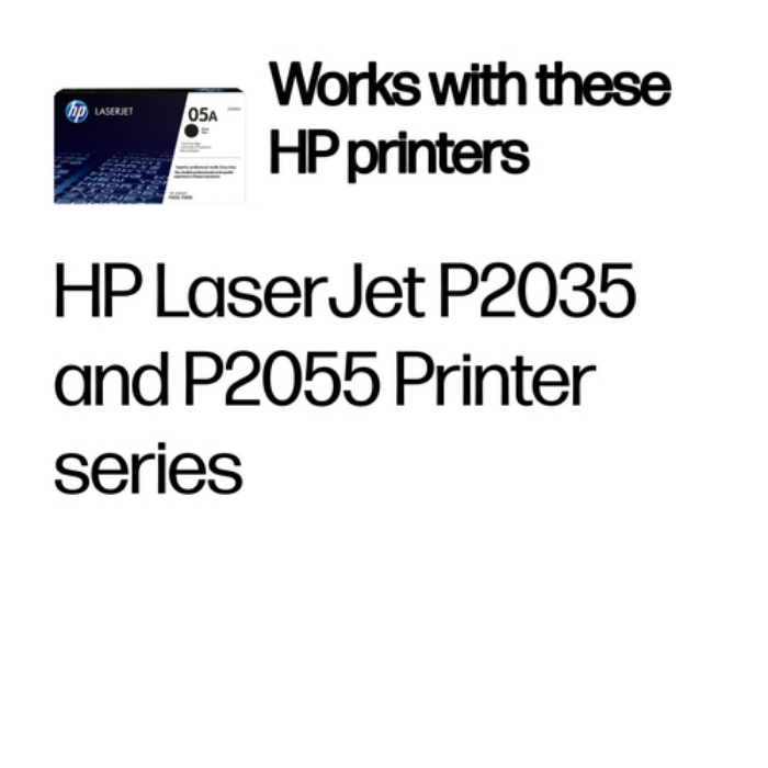 Bild på HP INC. TONER CARTRIDGE 05A BLACK CE505A