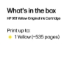 Bild på HP INC. INK CARTRIDGE NO 951 YELLOW CN052AE#BGX