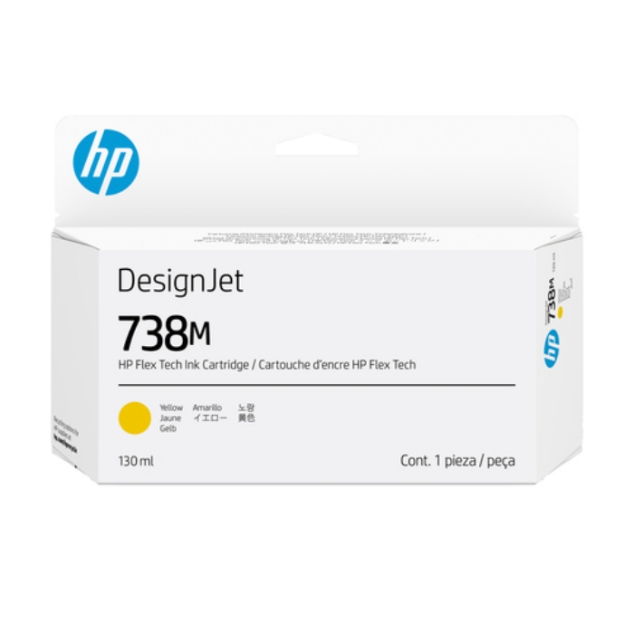 Bild på HP INC. HP 738M 130 ML YELLOW A24VPA