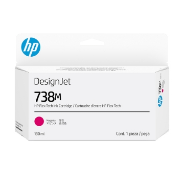 Bild på HP INC. HP 738M 130 ML MAGENTA A24VNA