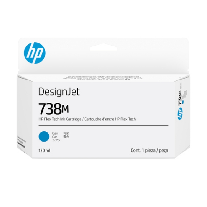 Bild på HP INC. HP 738M 130 ML CYAN A24VMA