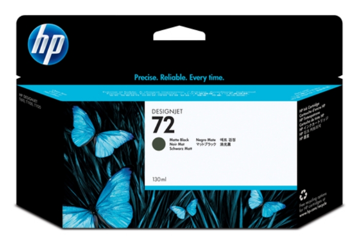 Bild på HP INC. HP 72 MATTE BLACK INK CARTRIDGE C9403A