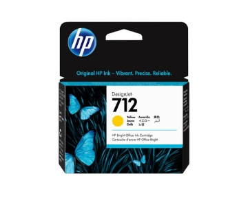 Bild på HP INC. HP 712 29-ML YELLOW DESIGNJET 3ED69A
