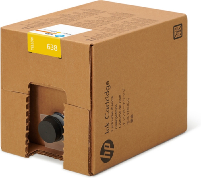 Bild på HP INC. HP 638 10-LITER YELLW STITCHDYE 4UV66A