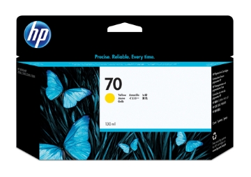Bild på HP INC. HP 70 130 ML YELLOW INK C9454A
