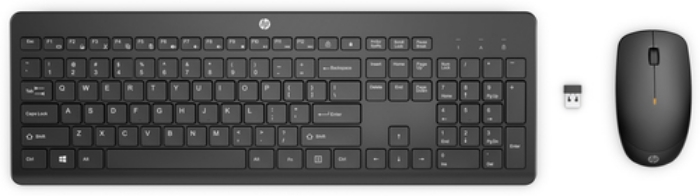 Bild på HP INC. HP 235 WIRELESS MOUSE AND 1Y4D0UT#UUW