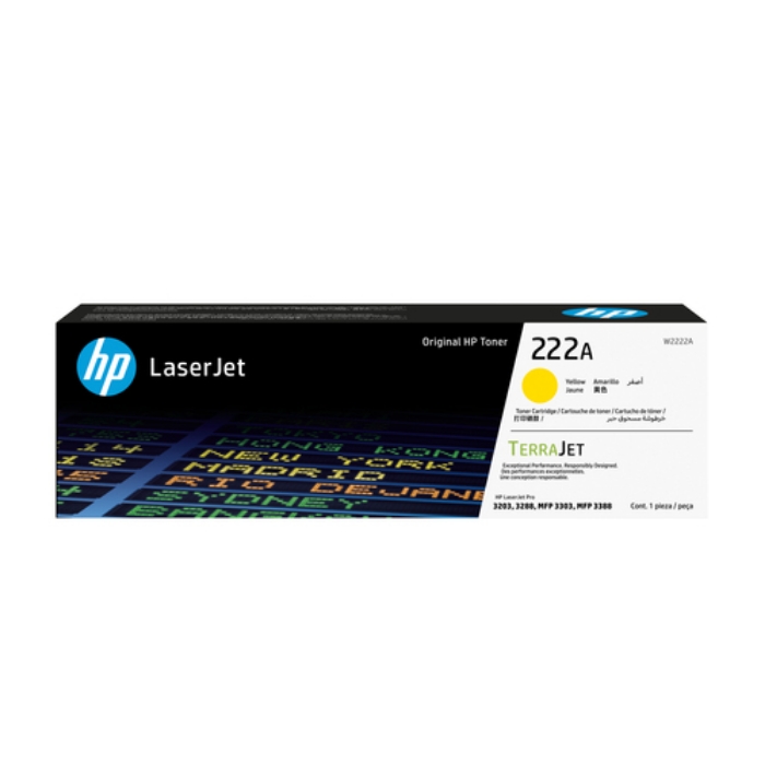 Bild på HP INC. HP 222A YELLOW W2222A